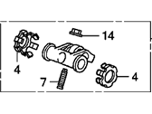 Acura 14624-R40-A00 Arm Assy., Ex. Rocker