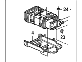 Acura TL Vapor Canister - 17011-SDA-A00 Vapor Canister Assembly