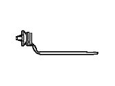 Acura 91545-TR0-003 Clip, Harness Band (140.9MM) (Natural)(Seal)