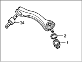 Acura 52400-SM1-A04 Arm, L. RR. (Upper)