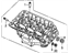 Acura 12300-5G0-810 Cylinder Head Assembly, Rear (Dot)