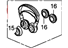 Acura 39580-TZ5-A22 Unit Assembly, Headphone