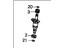 Acura 06164-P8A-A00 Injector Set, Fuel