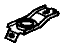 Acura 74171-SK7-000 Bracket Radiator Mount Upper Set