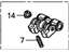 Acura 14620-R40-A01 Arm,Assembly,Rocker