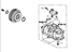 Acura 06388-P8F-505RM A/C Compressor (Reman) (Includes Clutch & Coil)