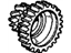 Acura 23411-P0X-000 Gear, Secondary Shaft Low