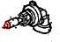 Acura 33115-S7A-003 Headlight Bulb (Hb3) (12V 60W) (Koito)