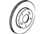 Acura 45251-SMG-G11 Front Brake Disk (15")