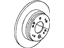 Acura 42510-SCV-A00 Disk, Rear Brake Drum In