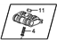 Acura 14620-PNA-040 Arm Assembly, Rocker