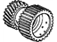 Acura 23411-P7Z-000 Gear, Secondary Shaft Low