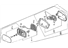 Acura 42533-TK8-A01 Grommet, Wire Harness