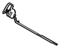 Acura 91549-TA0-003 Harness Band Clip (140.3Mm) (Black)