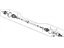 Acura 44305-TR2-A51 Passenger Side Driveshaft Assembly