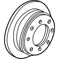 Acura 42510-S3M-A00 Disk, RR. Brake