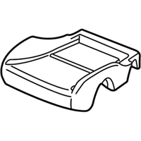 Acura 81537-S6M-A02 Pad, L. FR. Seat Cushion
