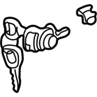 Acura 72146-SZ3-305 Cylinder, L. Door