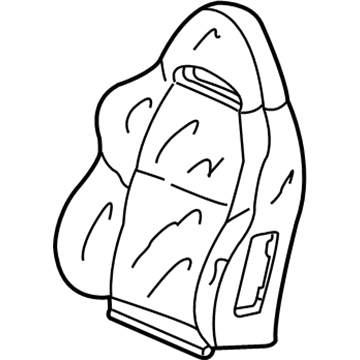 2004 Acura RSX Seat Cover - 81521-S6M-A01ZA