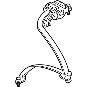 08L07-SX0-10015 Acura Cushion, Wheel Tray Illustration 1 of 1