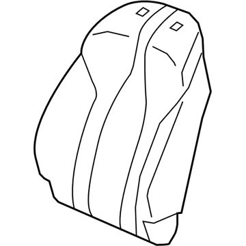 Acura RDX Seat Cushion - 81127-TJB-A41