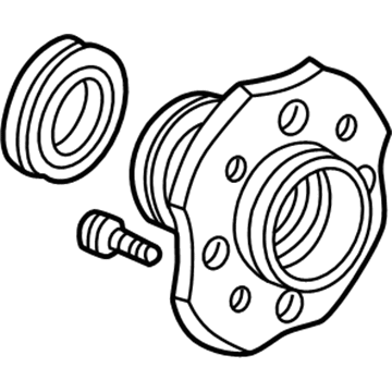 Acura 42200-S3M-A51 Rear Hub Unit Bearing Assembly