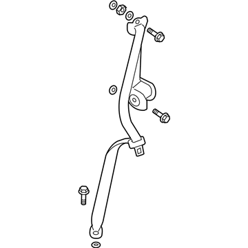 2008 Acura MDX Seat Belt - 04864-STX-A00ZC