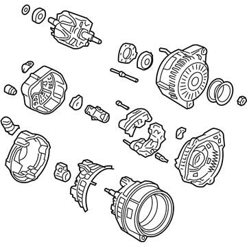 2005 Acura MDX Alternator - 31100-RJA-A02