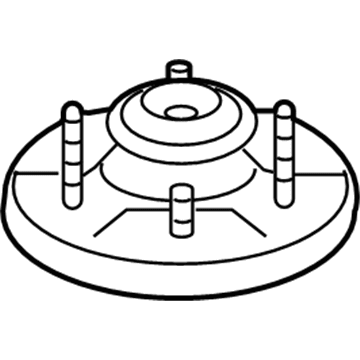 Acura 51920-SJA-J01 Front Shock Absorber Mounting Rubber