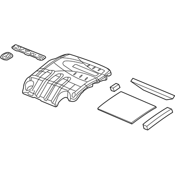 Acura 17121-RYE-A10 Engine Cover Maintenance Lid