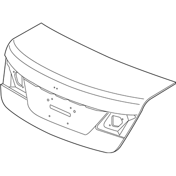 Acura 68500-TY2-A80ZZ Lid Component (Dot)
