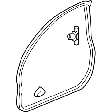 2010 Acura TL Door Seal - 72310-TK4-A01