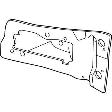 Acura 34157-TZ5-A12 Gasket, Left