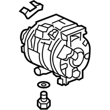 2016 Acura RDX A/C Compressor - 38810-R8A-A01