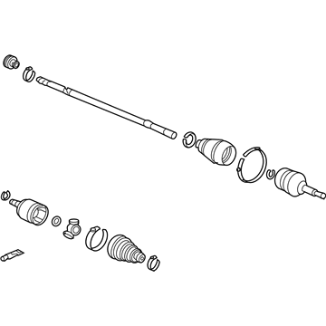 Acura RL Axle Shaft - 44306-SJA-A01