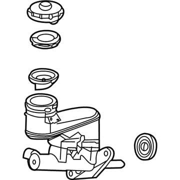 Acura TSX Brake Master Cylinder - 46100-TL1-G01