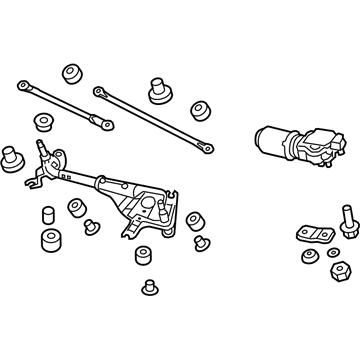 Acura 76500-TL0-305 Wiper Assembly, Windshield