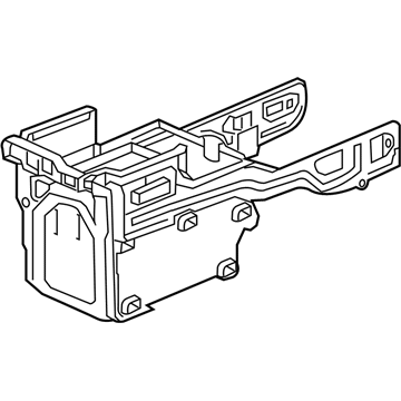 Acura 83423-TZ5-A21ZA Box, Audio (Air Conditioner 115V) (Premium Black)