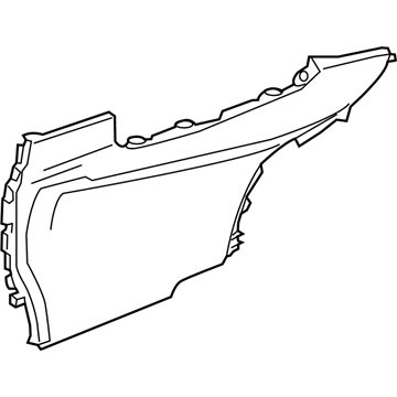 Acura 83435-TZ5-A01ZA Panel, Passenger (Sandstorm)