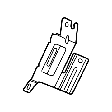 Acura 39161-TJB-A10 Bracket, Radio Left