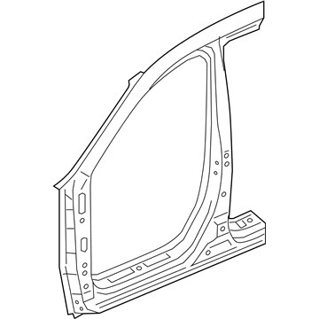 Acura 04635-TX4-A04ZZ Panel Set Right, Front Out