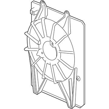 2015 Acura MDX Fan Shroud - 38615-5J6-A01