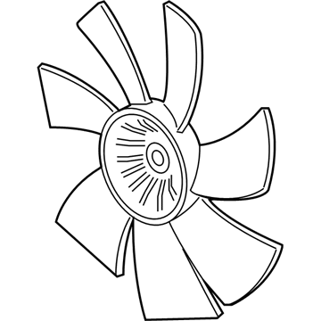 Acura Fan Blade - 38611-5J6-A01