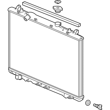 Acura 19010-5J6-A01 Radiator