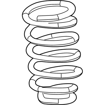 Acura 52441-TZ5-A03 Rear Coil Spring