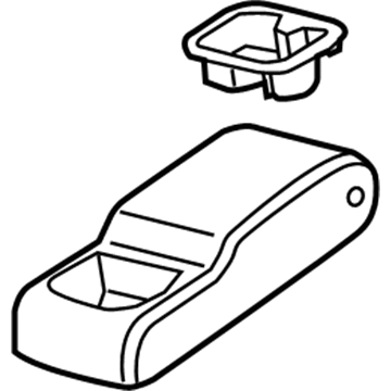 Acura ILX Hybrid Arm Rest - 82980-TX6-A01ZB
