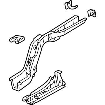 Acura 65610-S3M-A00ZZ Frame, Right Rear