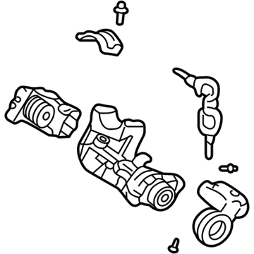 Acura Ignition Lock Assembly - 35100-S6M-A31