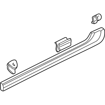 1998 Acura Integra Door Moldings - 72910-ST8-J01