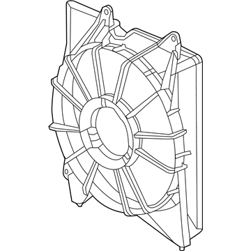 Acura 19015-50C-H01 Fan Shroud